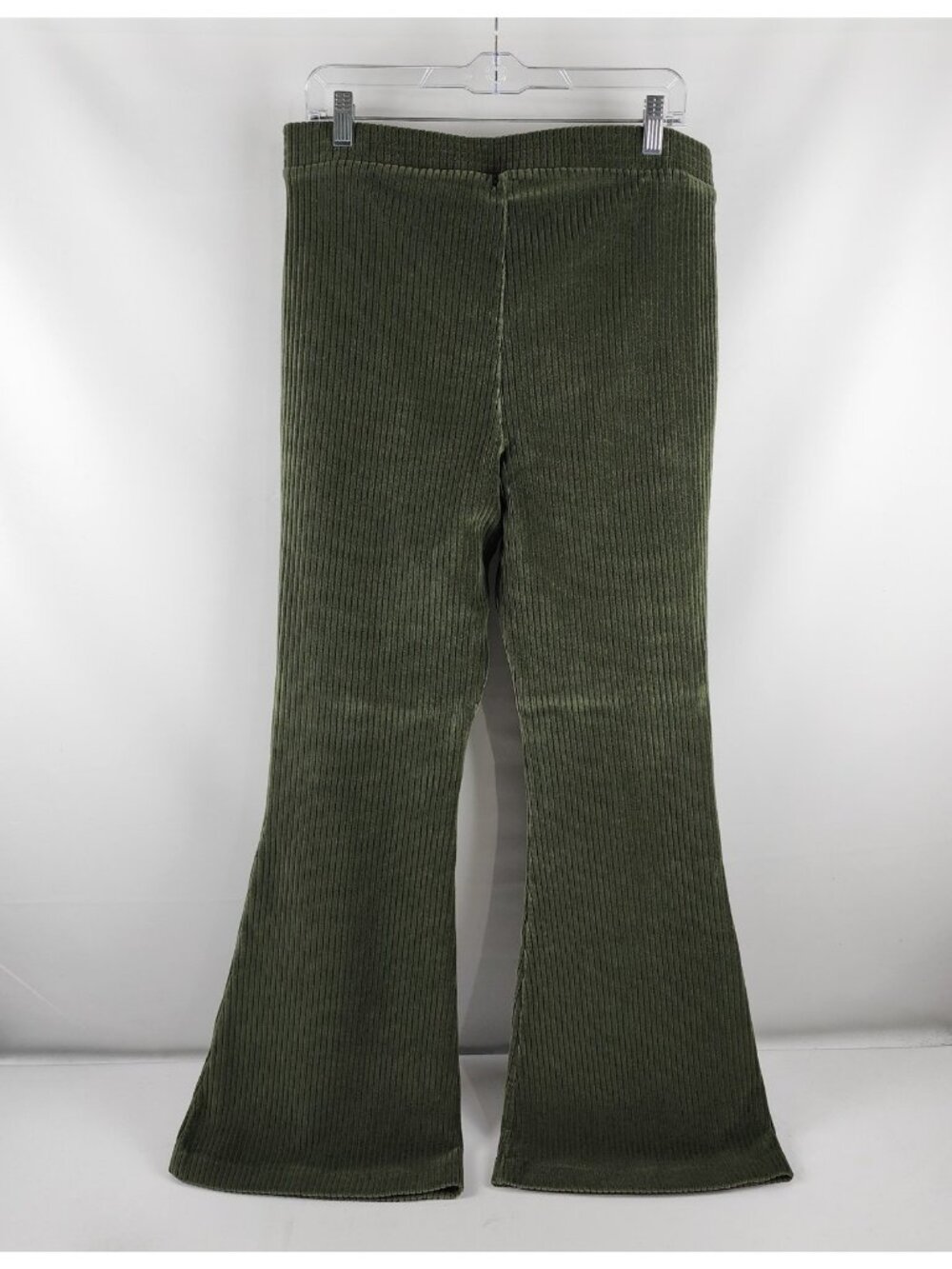 Aerie Pants Womens XL Green Wide Leg Wale Lounge Pants (32x32) - Picture 7 of 8
